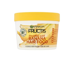 Vyživujúci maska na suché vlasy Garnier Fructis Banana Hair Food - 390 ml + darček zadarmo