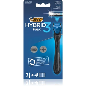 BIC FLEX3 Hybrid holicí strojek + náhradní břity 4 ks