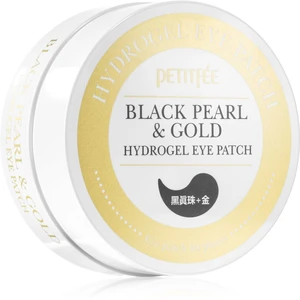 Petitfée Black Pearl & Gold hydrogelová maska na oční okolí 60 ks