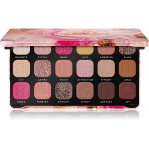 Makeup Revolution Forever Flawless paleta očních stínů odstín Affinity 18 x 1.1 g