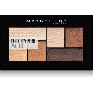 MAYBELLINE NEW YORK The City Mini Palette paletka očních stínů odstín 400 Rooftop Bronzes 6 g