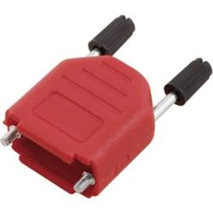 D-SUB pouzdro MH Connectors MHDPPK15-R-K, Pólů: 15, plast, 180 °, červená, 1 ks