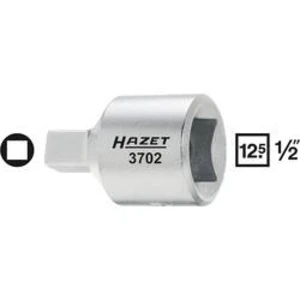 Vložka pro nástrčný klíč Hazet 10 mm, vnitřní čtyřhran, 1/2", chrom-vanadová ocel 3702-1