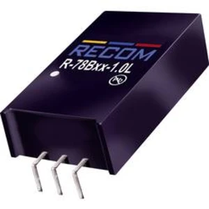 DC/DC měnič Recom R-78B12-1.0L (80099174), výstup 12 V/DC / 1 A, vstup 16 - 32 V/DC, SIP 3, 90°