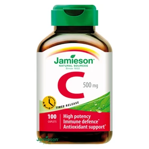 JAMIESON Vitamín C 500mg s postupným uvolňováním 100 tablet