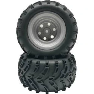 Pneumatiky V-Line Reely RE-6592509 pro monster truck, 120 mm, 1:10, 2 ks, šedá