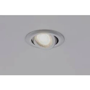 LED vestavné svítidlo Paulmann EBL 3stepdim 92986, 6 W, N/A, sada 3 ks, chrom