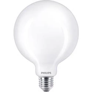 LED žárovka Philips 66514200 230 V, E27, 10.5 W = 100 W, teplá bílá, A++ (A++ - E), tvar globusu, nestmívatelné, 1 ks