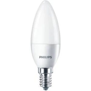 LED žárovka Philips Lighting 77431800 230 V, E14, 5.5 W = 40 W, teplá bílá, A+ (A++ - E), 6 ks