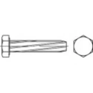 Šroub závitořezný TOOLCRAFT 141668, N/A, M4, 10 mm, ocel, 1000 ks