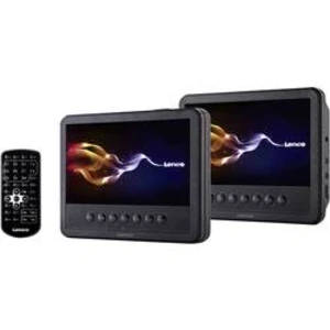 DVD přehrávač do opěrek hlavy Lenco MES-212, 2 x LCD, 17.5 cm (7 palec)