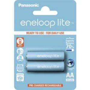 Akumulátor Panasonic eneloop Lite, NiMH, AA, 900 mAh, 2 ks