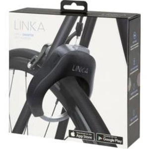 Zámek rámu Linka Bluetooth Bicycle lock, (d x š x v) 134 x 33 x 152 mm, černá