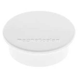 Magnetoplan Discofix Color, 1662000 magnet, (Ø x v) 40 mm x 13 mm, kulatý, bílá, 10 ks