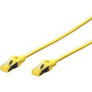 Síťový kabel RJ45 Digitus DK-1644-A-030/Y, CAT 6A, S/FTP, 3.00 m, žlutá