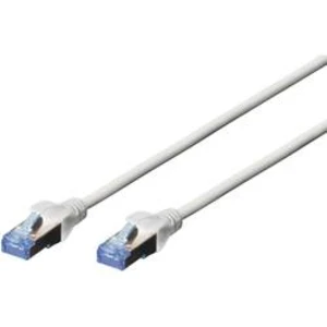 Síťový kabel RJ45 Digitus DK-1532-030, CAT 5e, SF/UTP, 3.00 m, šedá