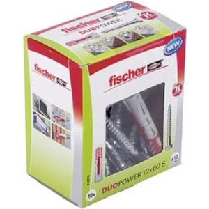 2komponentní hmoždinka Fischer DUOPOWER 12x60 S LD 538258, Vnější délka 60 mm, Vnější Ø 12 mm, 10 ks