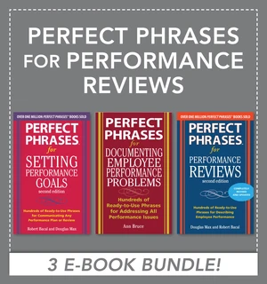 Perfect Phrases for Performance Reviews (EBOOK BUNDLE)