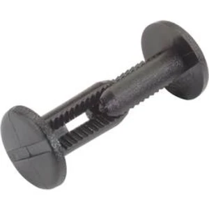 Rozpínací nýt PB Fastener 096 0955 599 01-X, Ø otvoru 5.5 mm, PA, černá, 10 ks