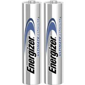 Mikrotužková baterie AAA Energizer Ultimate FR03, 1250 mAh, 1.5 V, 2 ks