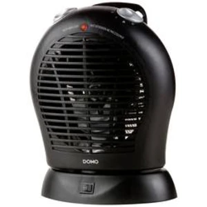 Teplovzdušný ventilátor DOMO DO7324F DO7324F, 2000 W, černá