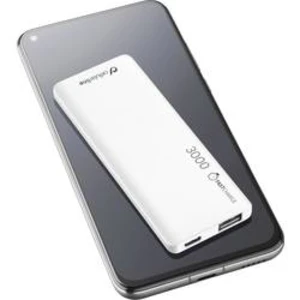 Powerbanka Cellularline Li-Pol 3000 mAh, bílá