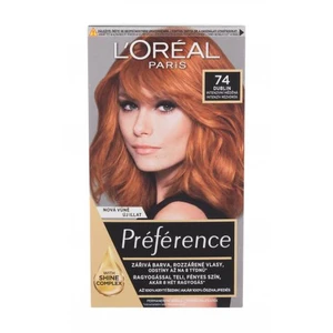 L´Oréal Paris Préférence Féria 60 ml barva na vlasy pro ženy 74 Mango na barvené vlasy; na všechny typy vlasů