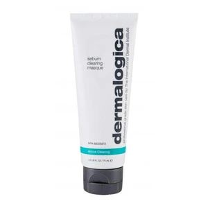 Dermalogica Active Clearing Sebum Clearing Masque 75 ml pleťová maska na smíšenou pleť; na mastnou pleť; na problematickou pleť s akné