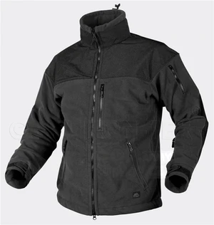 Fleecová bunda Classic Windblocker Helikon-Tex® – Černá (Barva: Černá, Velikost: XL)