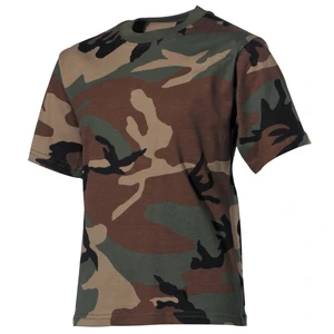 Dětské triko MFH® – US woodland (Barva: US woodland, Velikost: XXL)