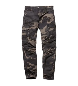 Kalhoty Reef Vintage Industries® - dark camo (Barva: Black Camo , Velikost: XL)