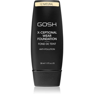 Gosh X-ceptional dlhotrvajúci make-up odtieň 12 Natural 30 ml