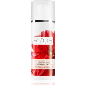 RYOR Normal to Combination výživný krém s nechtíkom a klíčkom 50 ml