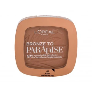 L´Oréal Paris Bronze To Paradise 9 g bronzer pre ženy 02 Baby One More Tan