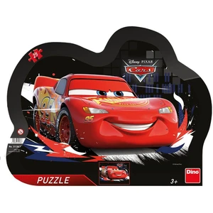 Dino Cars Souboj deskové puzzle 25 dílků