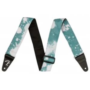 Fender Tie Dye Acid Wash Strap Teal Pas Gitarowy