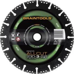 Diamantový řezací kotouč DG210 ALLCUT Braintools Rhodius303391Průměr 230 mmvnitřní Ø 22.23 mm