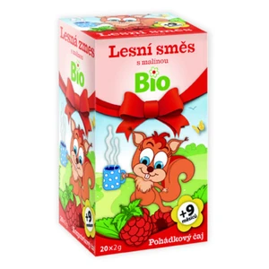 POHÁDKOVÝ ČAJ BIO Lesní směs s malinou 20 x 2g