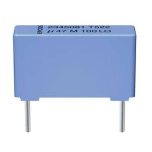 Foliový kondenzátor Epcos MKT B32522-C1105-K, 1 uF, 100 V/AC, 10 %