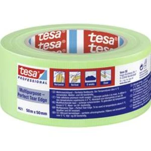 Plastering tape tesa MULTIPURPOSE 04621-00014-00, (d x š) 50 m x 50 mm, akrylát, světle zelená, 1 ks