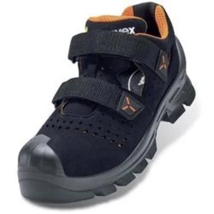 Bezpečnostní sandále ESD (antistatické) S1P Uvex 2 Vibram 6520245, vel.: 45, černá, oranžová, 1 pár