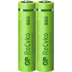 Akumulátor AAA Ni-MH GP Batteries ReCyko+ HR03, 850 mAh, 1.2 V, 2 ks