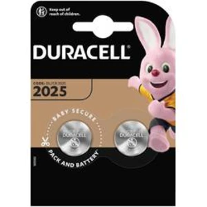 Knoflíkový článek CR 2025 lithiová Duracell Elektro 2025 165 mAh 3 V 2 ks