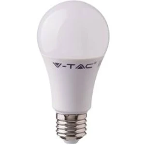 LED žárovka V-TAC 7121 240 V, E27, 6 W = 40 W, teplá bílá, A+ (A++ - E), tvar žárovky, stmívatelná, 1 ks