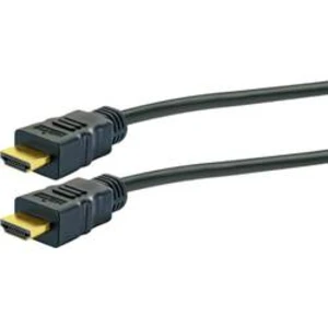 HDMI kabel Schwaiger [1x HDMI zástrčka - 1x HDMI zástrčka] černá 3.00 m