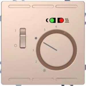 Pokojový termostat Merten MEG5764-6051, upevnění pomocí šroubů, 10 do 50 °C