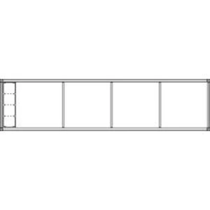 Ritto by Schneider 1554970, 15549/70, (š x v x h) 1744 x 431.5 x 145 mm, bílá