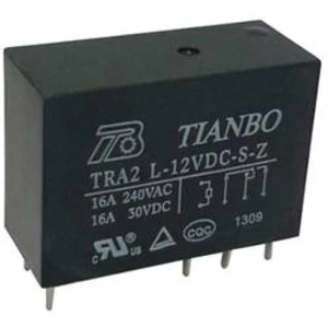 Tianbo Electronics TRA2 L-12VDC-S-Z relé do DPS 12 V/DC 20 A 1 přepínací kontakt 1 ks