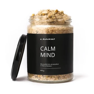 Soľ do kúpeľa s vôňou citrónovej trávy Almara Soap Calm Mind