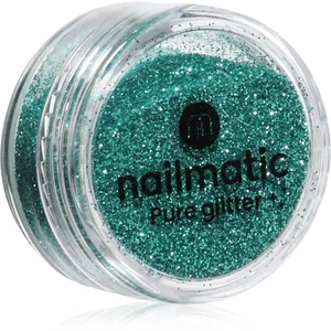 Nailmatic Pure Glitter třpytky na obličej i tělo Small Turquoise Glitter 3 g